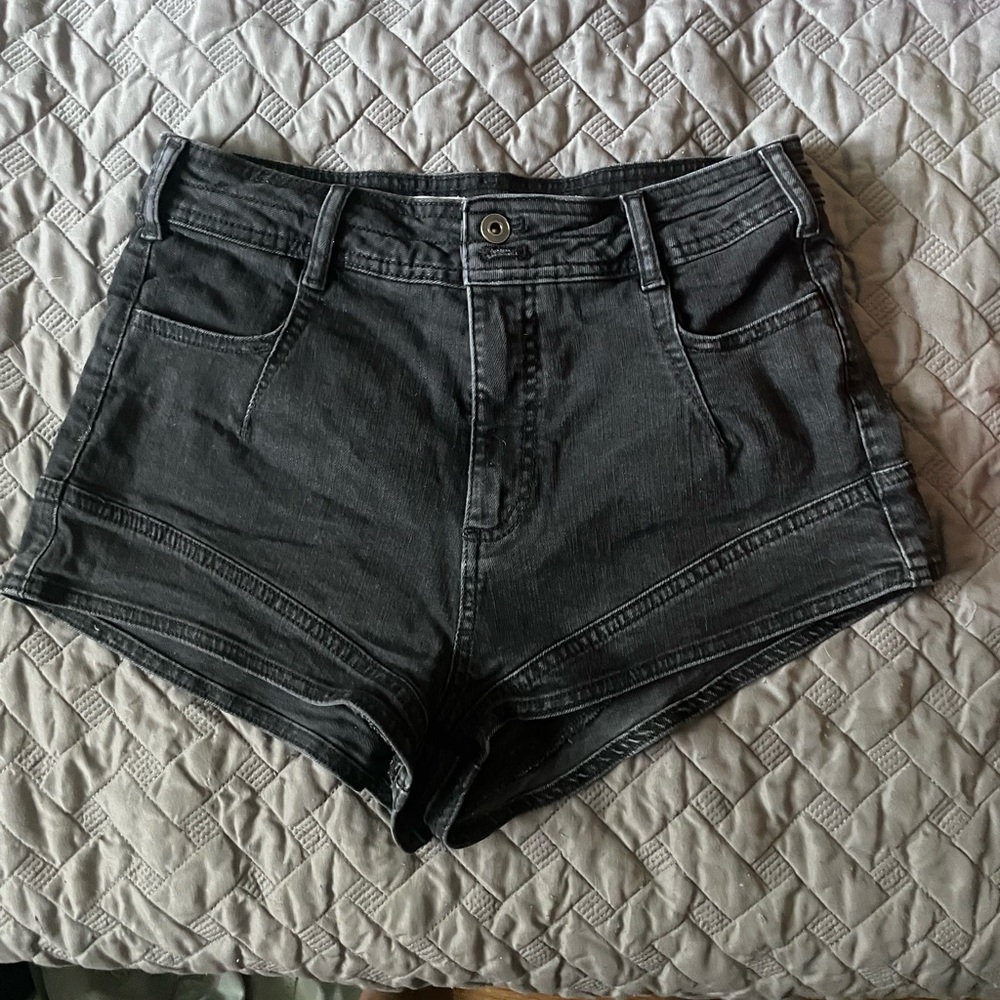Anthropologie Pilcro High Rise Micro Short